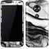 Black and White Marble Ink Moto E5 Play Skin